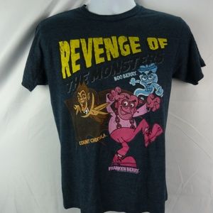 Revenge of the monsters T-shirt Charcoal size S